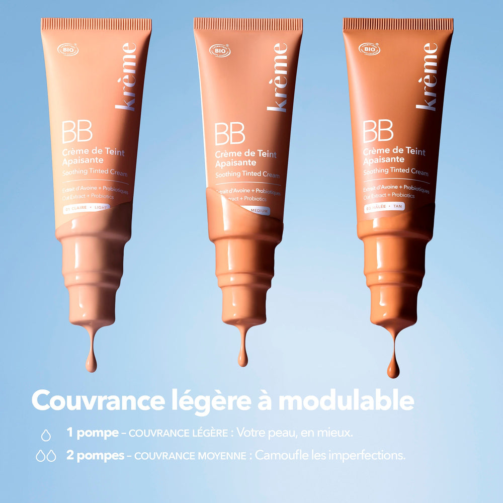 Duo Mousse Nettoyante et BB Crème Apaisante